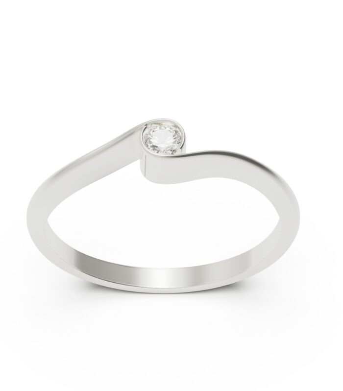 Anello Solitario Catherine